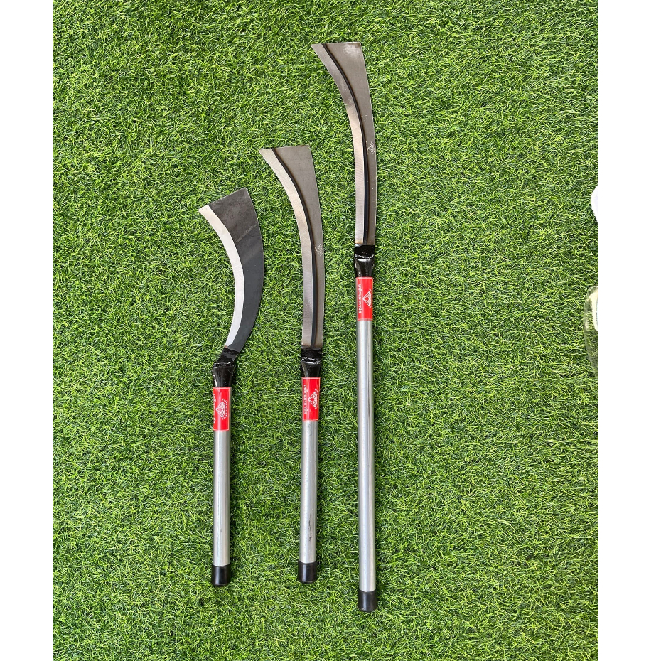 มีดตัดอ้อยแมงกานิส มีดสางใบอ้อย มาพร้อมด้ามใบมีดคมมีน้ำหนักที่เบา ตราเพรช มีดตัดอ้อย