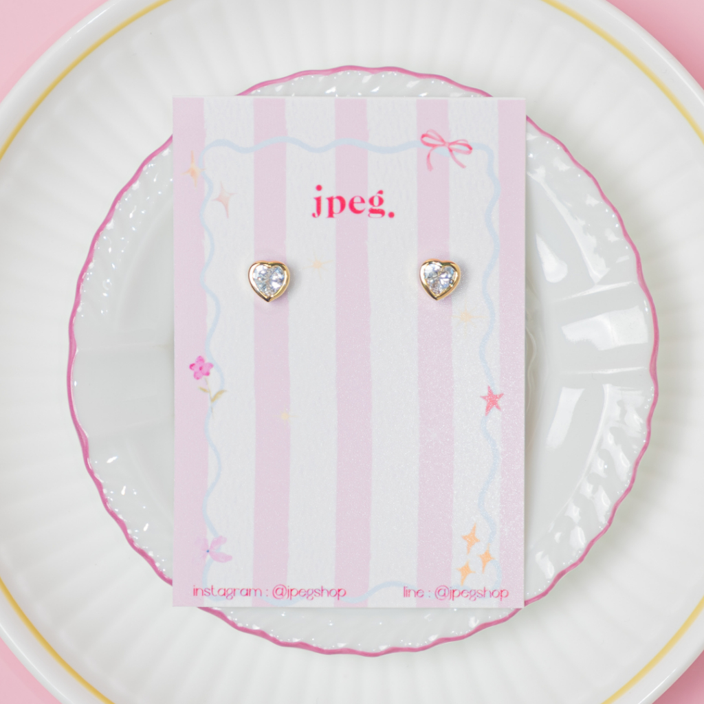 JPEG - Adore Gem Earring (Valentine's Collection)