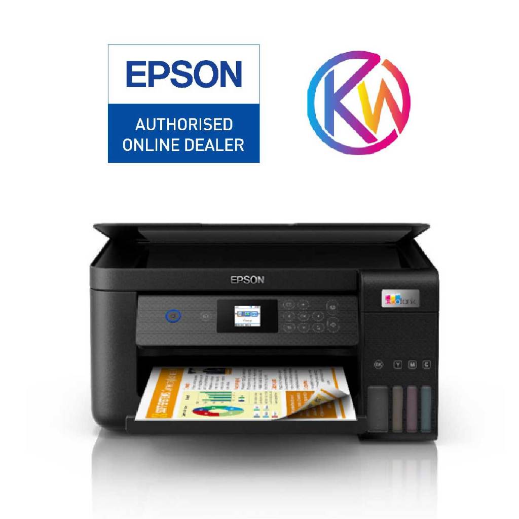 Epson EcoTank L4360 รุ่นใหม่ (Print Scan Copy WiFi Duplex) มาทดแทน L4260 รับประกันศูนย์เอปสัน 2ปี