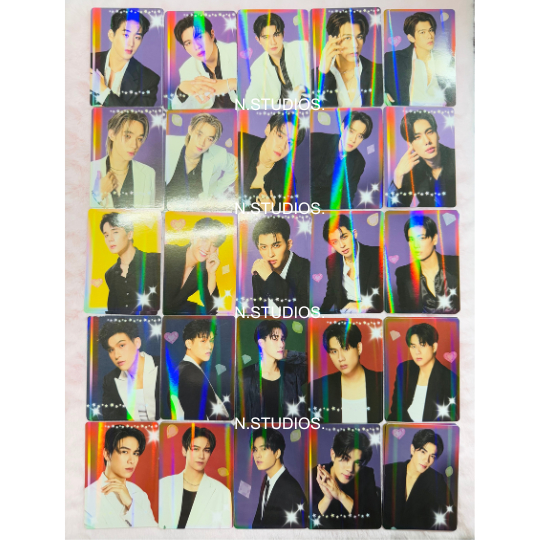 พร้อมส่ง RANDOM CARD GMMTV BLACK IN COLOR Pond Phuwin Gemini Fourth Jimmy Sea Sky Nani Winny Satang Lykn Est