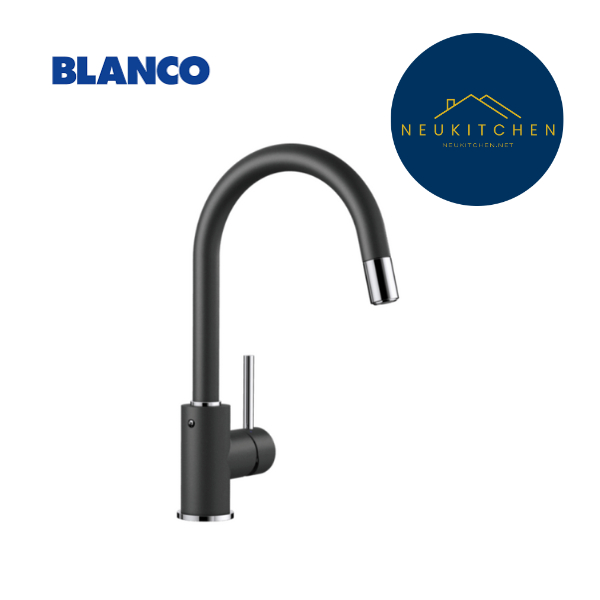Blanco ก๊อกน้ำ รุ่น495.50.046(569.10.300) MIX. MIDA-S BR AT/MIXER TAP - WHITE