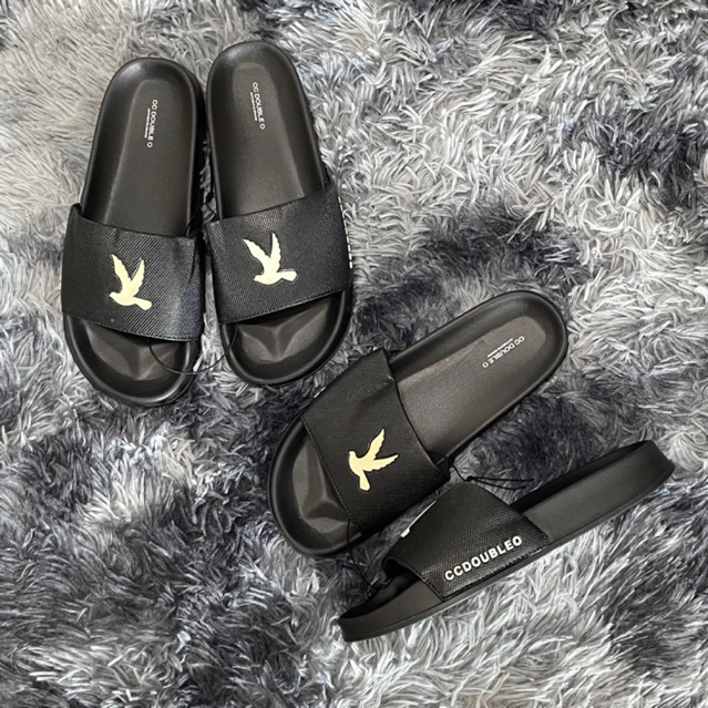 CC DOUBLE OO (CCMSH02)รองเท้าแตะสวมชายแท้จากช้อปพร้อมส่งพร้อมถุง
