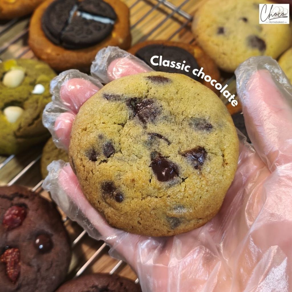 (สั่งขั้นต่ำ 4 ชิ้นคละรสได้) คุกกี้นิ่ม 5 รสชาติ l Soft Cookies l choco homebake