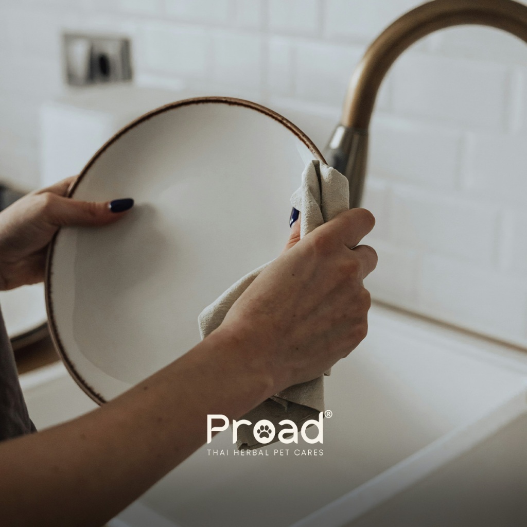 PROAD Keep BOWLS Clean | Pet Safe Dish Washing Liquid | ผลิตภัณฑ์ล้างจานปลอดภัยสำหรับสัตว์เลี้ยง 270ml. - รูปที่ 2