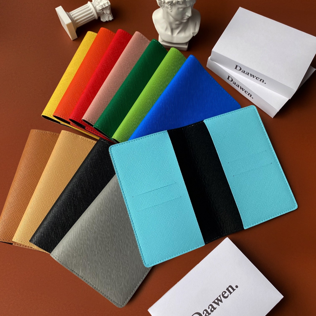 𝗣𝗔𝗦𝗦𝗣𝗢𝗥𝗧 𝗖𝗔𝗦𝗘 𝗣𝗨 ปกพาสปอร์ตแบบหนัง สำหรับใส่หนังสือเดินทาง