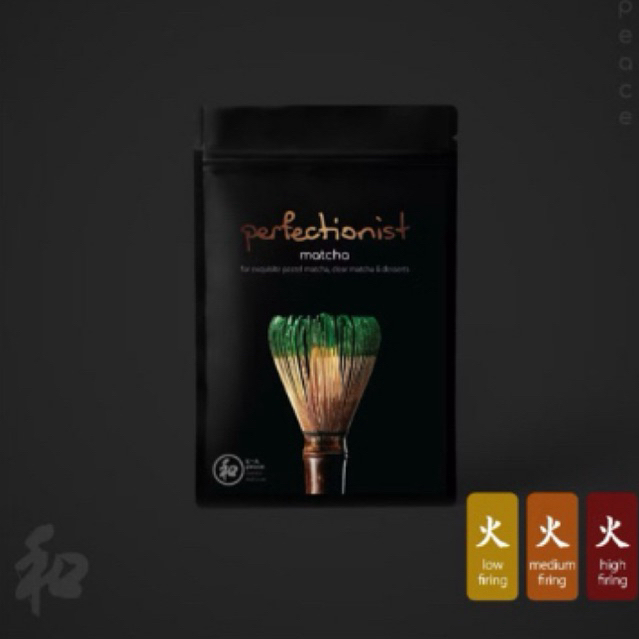 พร้อมส่ง Peace Matcha - perfectionist / naturalist [Medium firing] 50g.