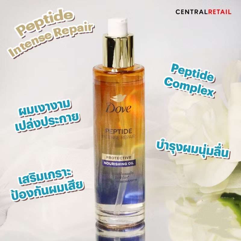 Dove Protective Nourishing Oil 95ml - รูปที่ 4