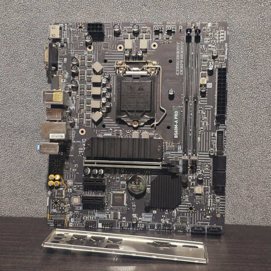 MAINBOARD (เมนบอร์ด) 1200 MSI B560M -A PRO (DDR4) (M-ATX) (สินค้ามีแค่ตัว MB + ฝาหลัง) ใช้งานปกติ/ปร