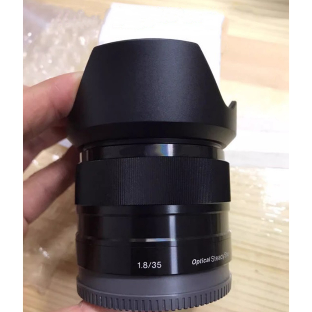 ฮูดเลนส์ Sony FE 35mm f/1.8 & E 16-70mm f/4 ZA OSS เกรดหนา มือ 1 ตรงรุ่น ▶️▶️ มีโลโก้ SONY ◀️◀️