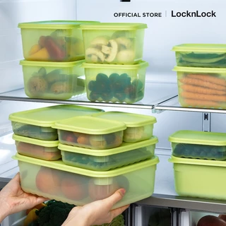 LocknLock กล่องพลาสติกถนอมอาหาร Smart Keep Fresh Container ความจุ 3.2 L. รุ่น HLE5600NT