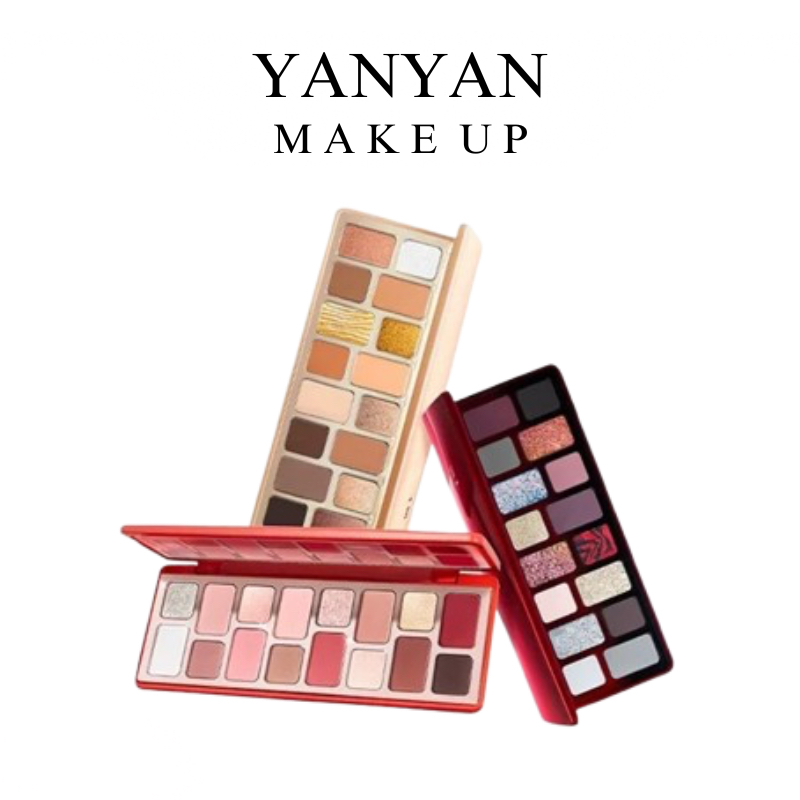 [พร้อมส่ง] Qianyan / Cheeryep 16 Color Eyeshadow Palette พาเลทอายแชโดว์ 16 สี
