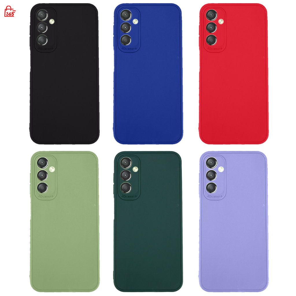 เคส สำหรับ Samsung Galaxy A24 เคสซิลิโคนนิ่ม กันกล้อง สีพาสเทล TPU หนา