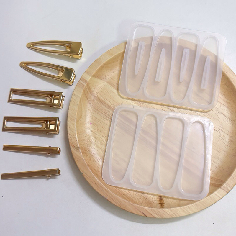 พร้อมส่ง แม่พิมพ์กิ๊บติดผม แม่พิมพ์ซิลิโคน แม่พิมพ์เรซิ่น อะไหล่กิ้บติดผม