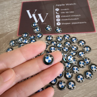 สติ๊กเกอร์โลโก้BMW สำหรับติดกุญแจรถBMW ติดง่าย กาวในตัว