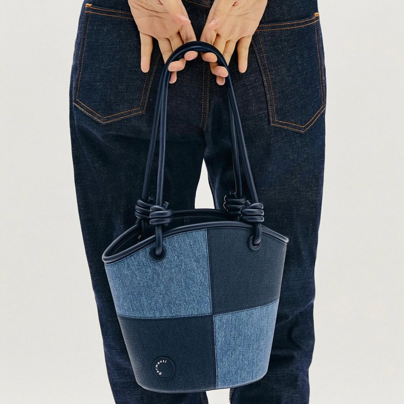 ส่งไทย🇹🇭Gar.men.ti สีเดนิมฟรีใบเล็ก‼️ถุงผ้า‼️กล่อง📍พร้อมส่งในไทยรูปถ่ายงานจริง🇹🇭💙