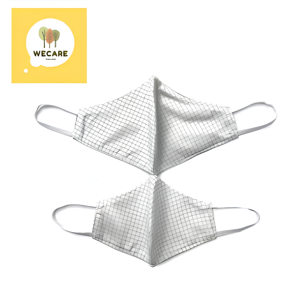 🔥Hot🔥 หน้ากากหน้ากากผ้ากันน้ำ หน้ากากผ้าซักได้ หน้ากากกันฝุ่น ผ้าปิดจมูก ผ้าปิดปาก  WeCare Mask