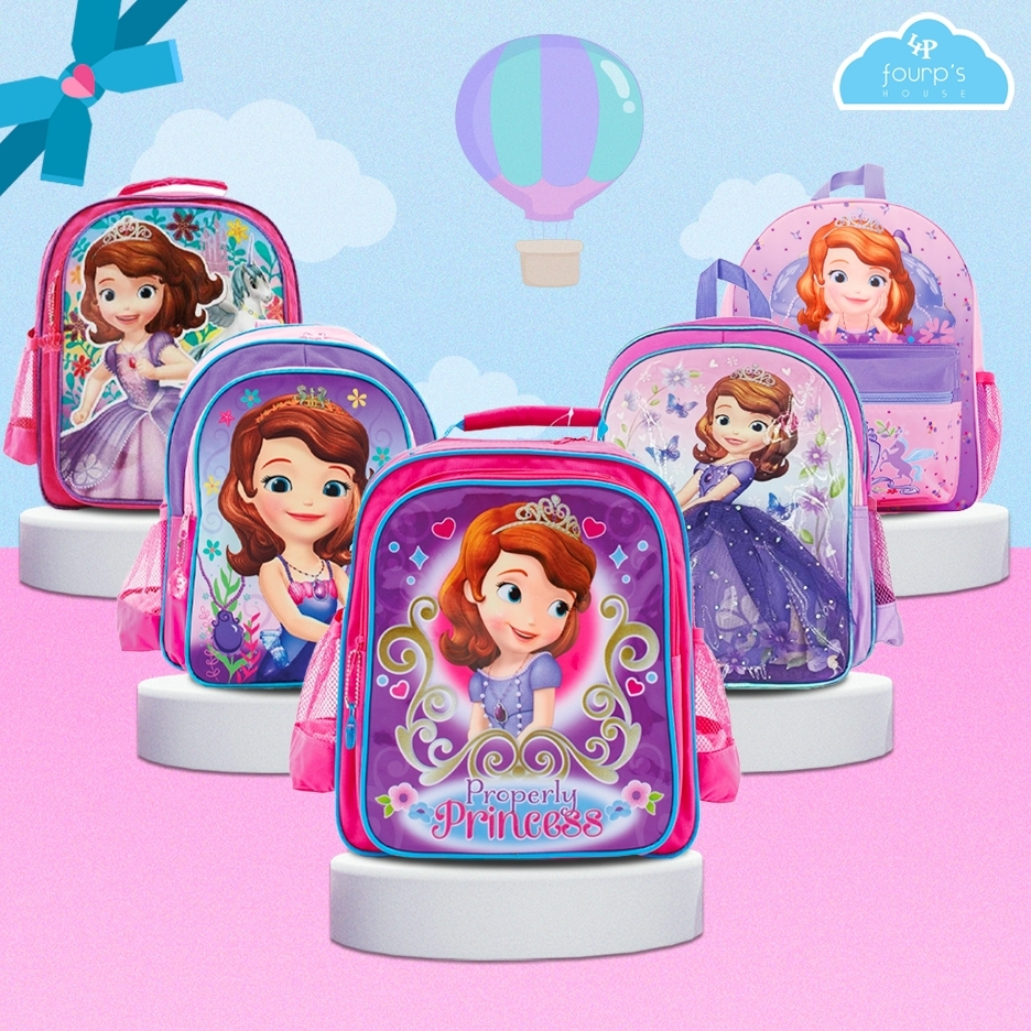 DISNEY SOFIA : กระเป๋าเป้ 13" ลิขสิทธิ์แท้