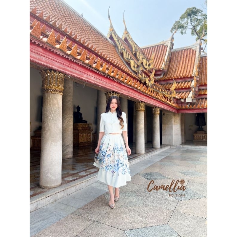 (｡’▽’｡)♡ ชุดออกงาน, งานบุญ, งานแต่ง, เยี่ยมญาติ, ไปวัด. แบรนด์ดัง ทรงสวย น่ารักมากค่ะ (｡’▽’｡)♡ .