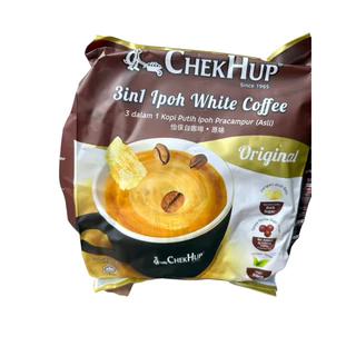 พร้อมส่ง​ กาแฟ​ ChekHup กาแฟ​3in1และ​ 2in1​ lpoh White​ Coffee.กาแฟนำเข้า