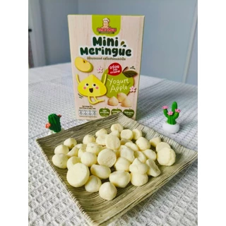 กลมกล่อม 6M+ Mini Meringue ขนมเมอแรงค์เบบี๋ โยเกิร์ตผลไม้ อร่อย มีประโยชน์ ละลายในปาก กลูเตนฟรี