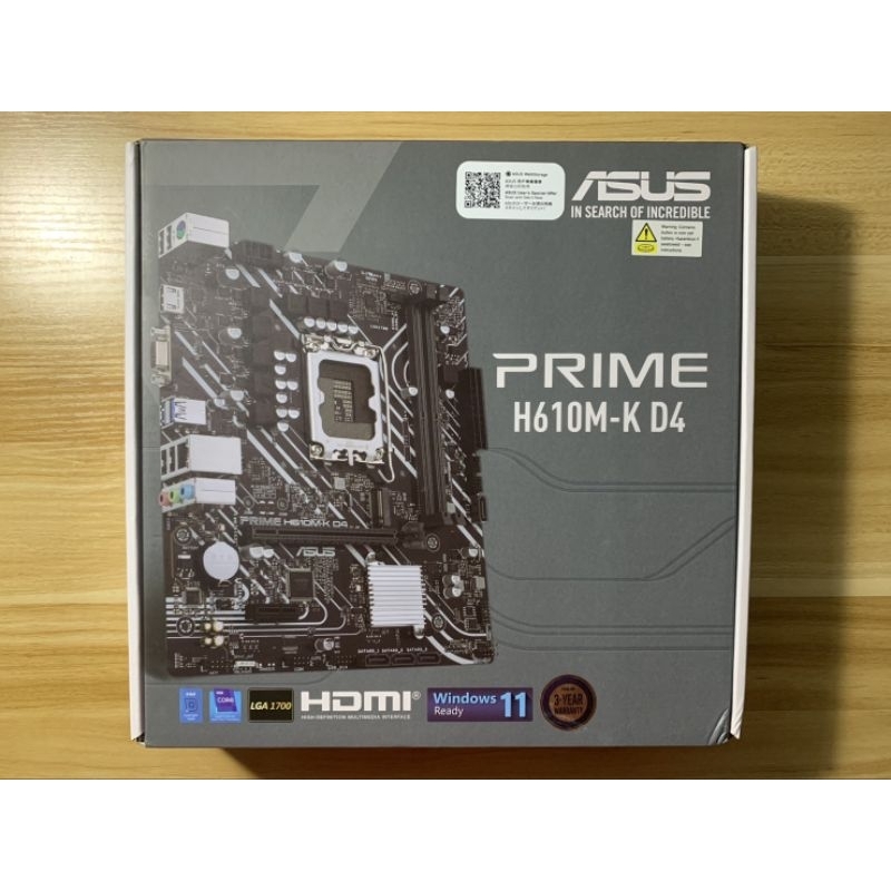 ASUS PRIME H610M-K D4 ( ประกันเหลือเยอะ )
