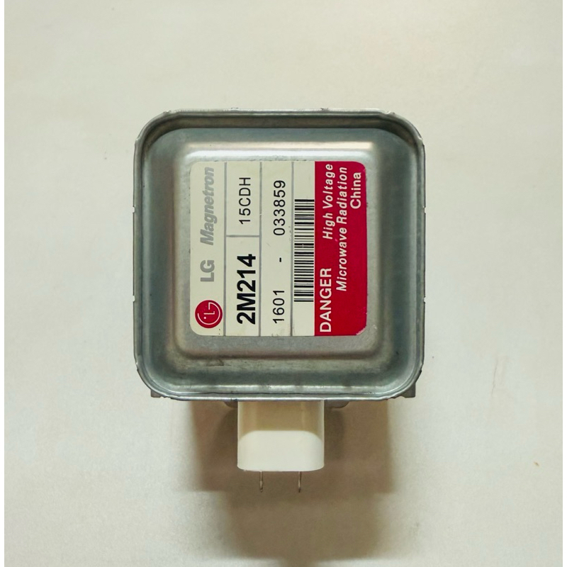 แมกนีตรอน แอลจี Magnetron lg เตาไมโครเวฟ เบอร์ 2M214แทนได้หลายเบอร์ (ขั้วทางเดียวกันกับขายึด)