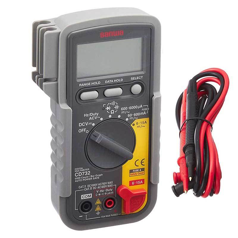 ดิจิตอลมัลติมิเตอร์ SANWA digital multimeter highAccuracy CD732  ซันวา