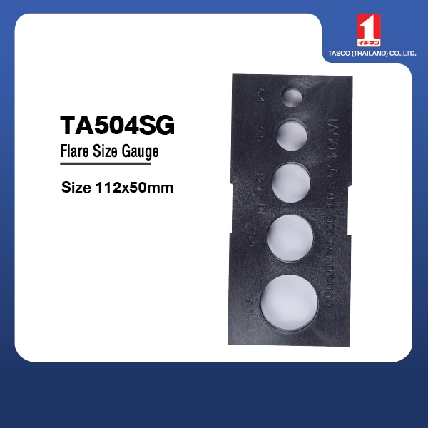 TA504SG TASCO JAPAN แผ่นวัดขนาดแฟร์ ในระบบทำความเย็น