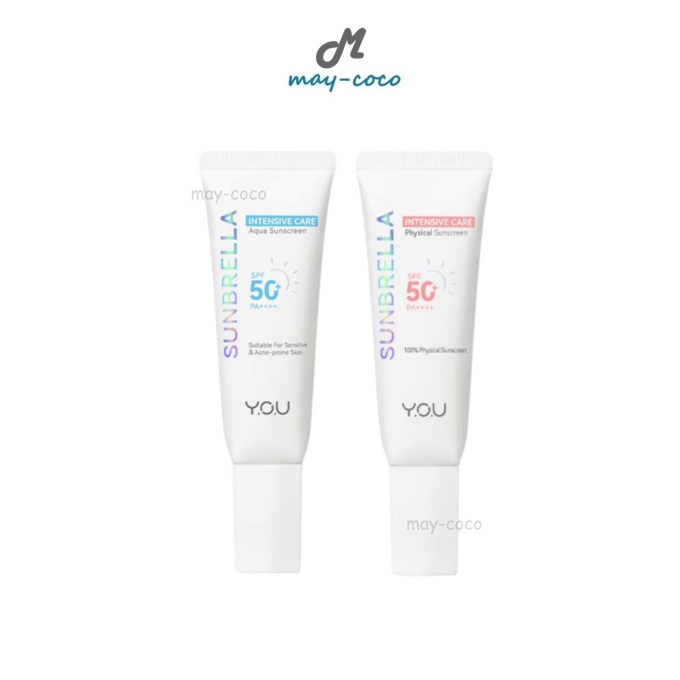 ถูก/แท้/มีไลฟ์ กันแดด YOU Y.O.U Sunbrella Intensive Care Aqua&Physical Sunscreen SPF50+ PA++++ กันแด