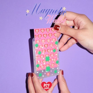 The stars transparent magnetic wallet⭐️ Jerryxkimdotstick