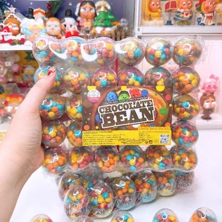 ช็อกโกแลตบีน ช็อกโกแลตเคลือบข้าวพอง 1 เเพค 30 ชิ้น ขนม นําเข้า ช็อกโกแลต