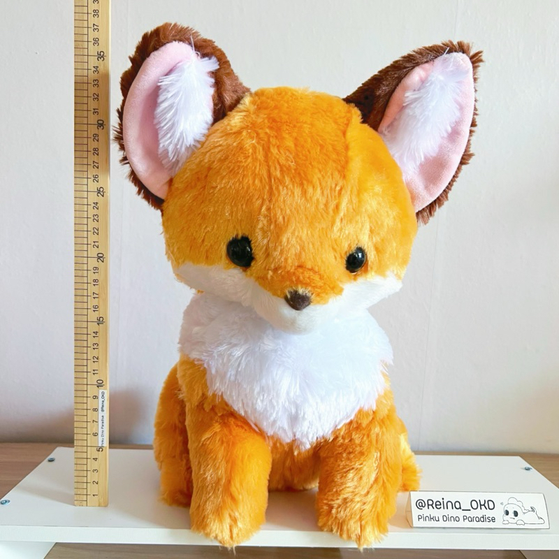 🦊 ตุ๊กตา บิ๊ก จิ้งจอก สีส้ม 38 ซม. ลิขสิทธิ์ Amuse | AMUFUN