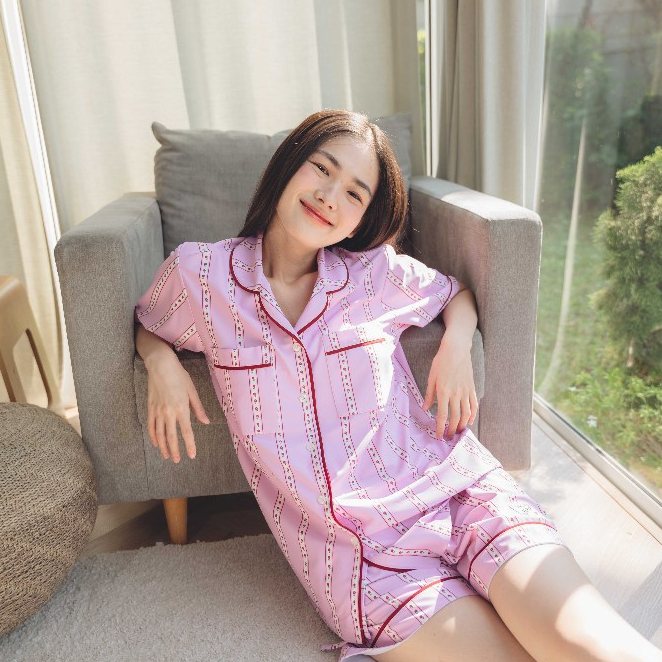 Sleepypie_poppy pink pajamas set