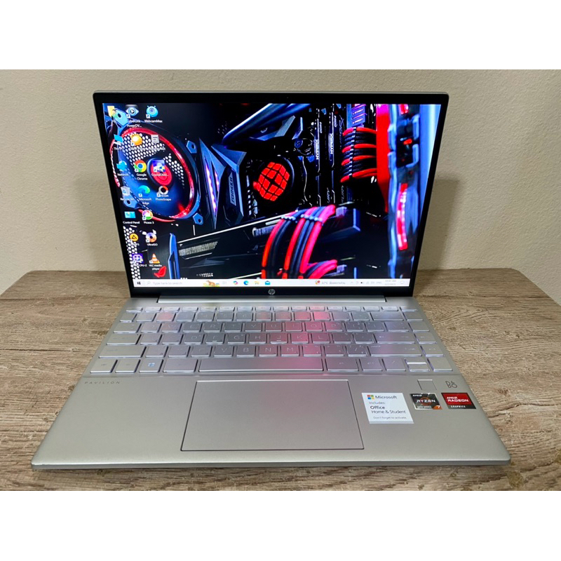 ขาย โน๊ตบุ๊ค HP PAVILION Aero 13 13-BE0161AU AMD Ryzen 7-5800U CPU 1.90 GHz RAM 16 GB SSD 512 GB