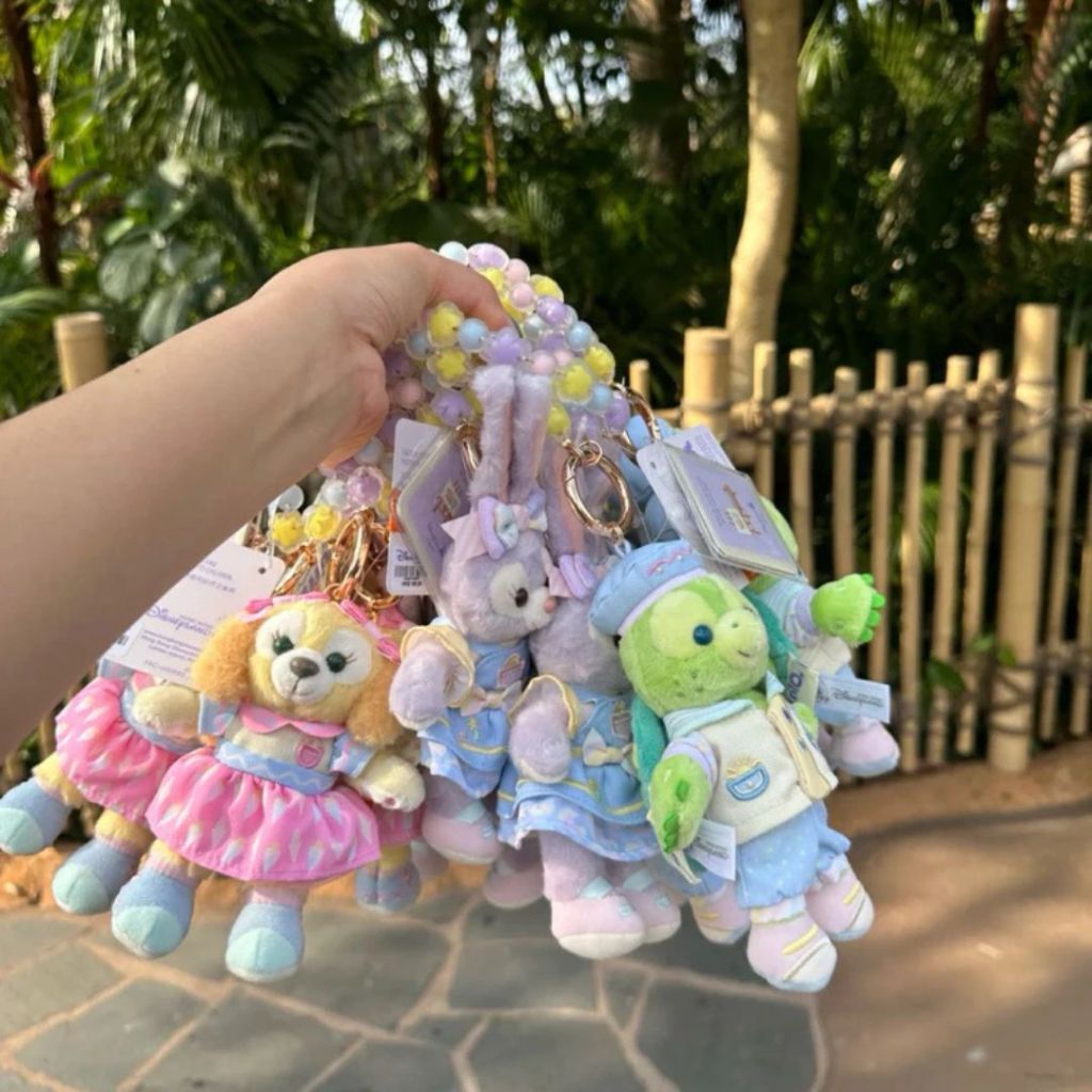 • พร้อมส่ง • พวงกุญแจ HONG KONG DisneyLand Duffy and Friend Go around (รวมคอลเลคชั่น Go around)
