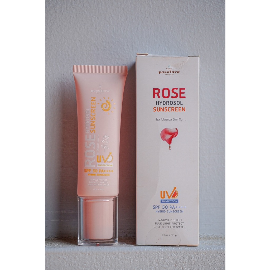 ROSE Hydrosol Sunscreen ครีมกันแดดผิวหน้า(สูตรใหม่)