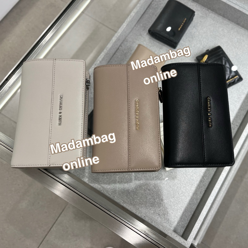 𝗖𝗛𝗔𝗥𝗟𝗘𝗦 & 𝗞𝗘𝗜𝗧𝗛 Wallet แท้ กระเป๋าสตางค์ ขนาดกลาง