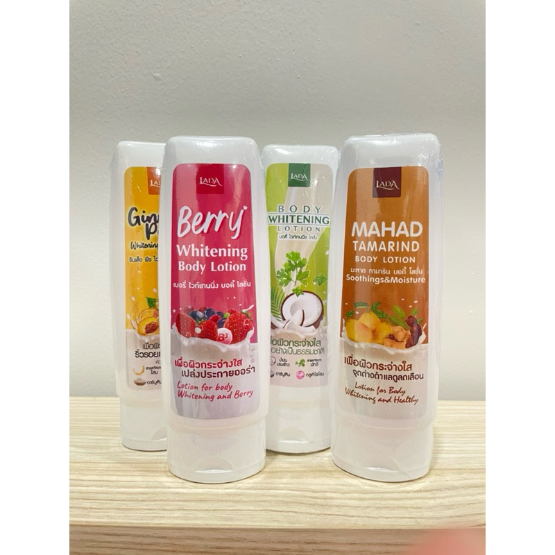 พร้อมส่ง โลชั่นลดา LADA 4 สูตรขายดี โปร 3 ขวด 100
