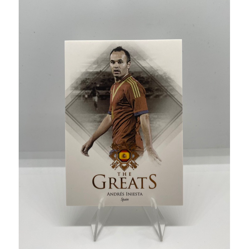 THE GREATS  ANDRÉS INIESTA  Spain#106 2024 Futera