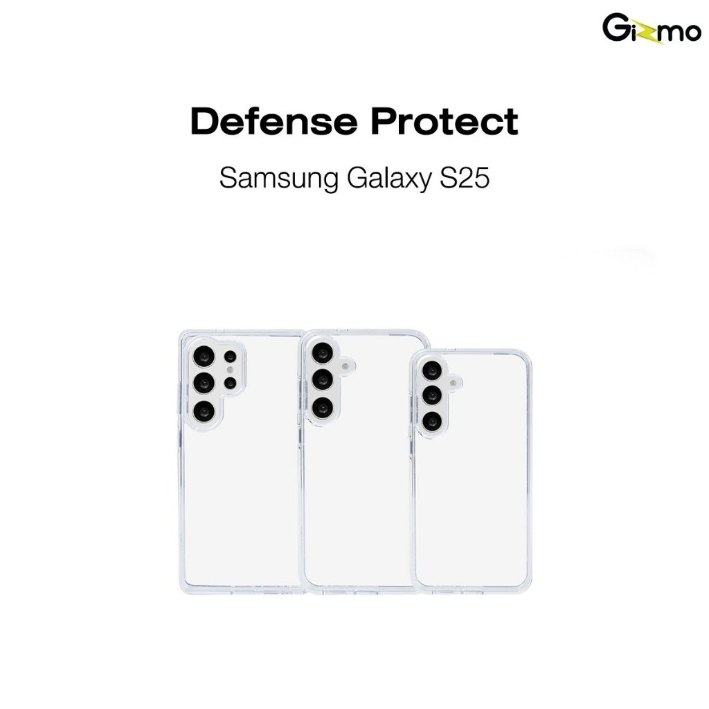 Gizmo รุ่น S25 , S25+ , S25 Ultra เคส Defense Protect Case เคส ซัมซุง เคสใส กันรอยขีดข่วน กันกระแทก