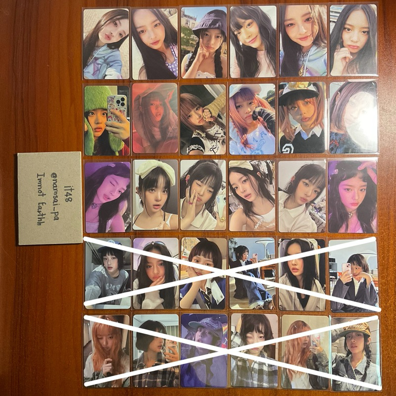 [ การ์ดแท้ ] Photocard Hanni ฮันนิ Newjeans / Weverse , SSGT2023
