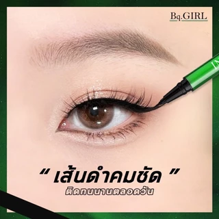 [BE299] Ink Flow Waterproof Eyeliner Pen BQ.Girl อายไลเนอร์เขียว ติดทน 24 ชั่วโมง กันน้ำ กันเหงื่อ มีภาษาไทย พร้อมส่ง