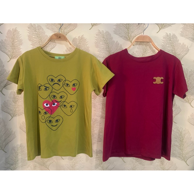 เสื้อยืดคละลายงานป้าย a21 🍉