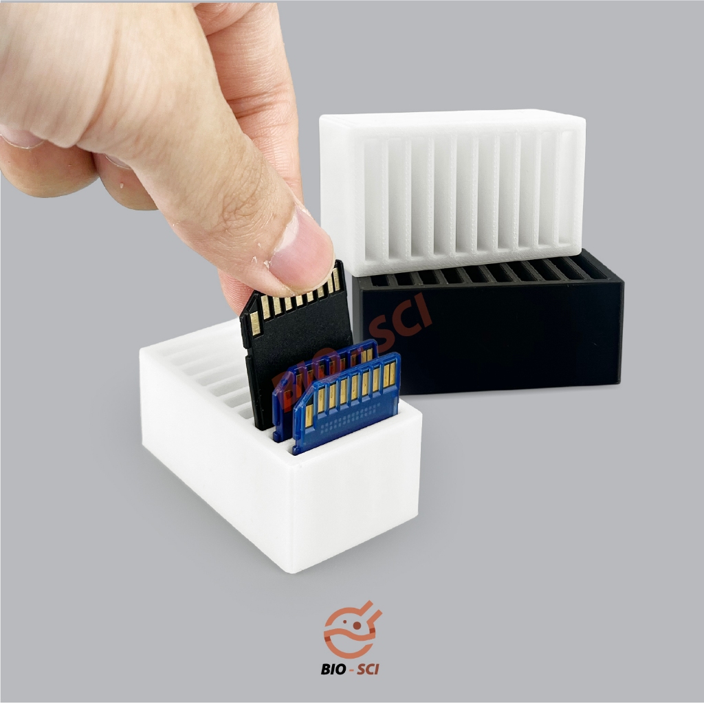 ถาดเก็บการ์ด SD Card (พลาสติก PLA)
