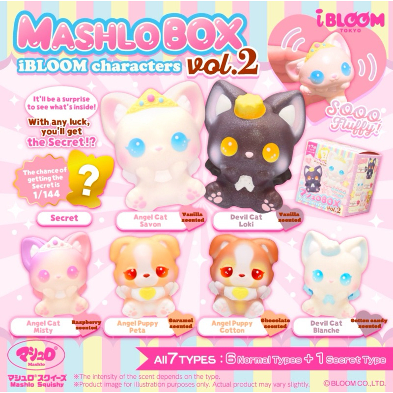 สกุชชี่ ibloom กล่องสุ่ม คาแลคเตอร์