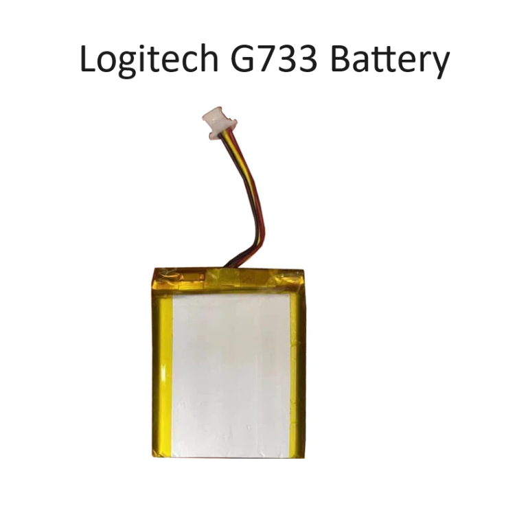 แบตเตอรี่สำหรับ Logitec G733 Lightspeed 3สายปลั๊ก Headphones Ear Pads 1500mAh