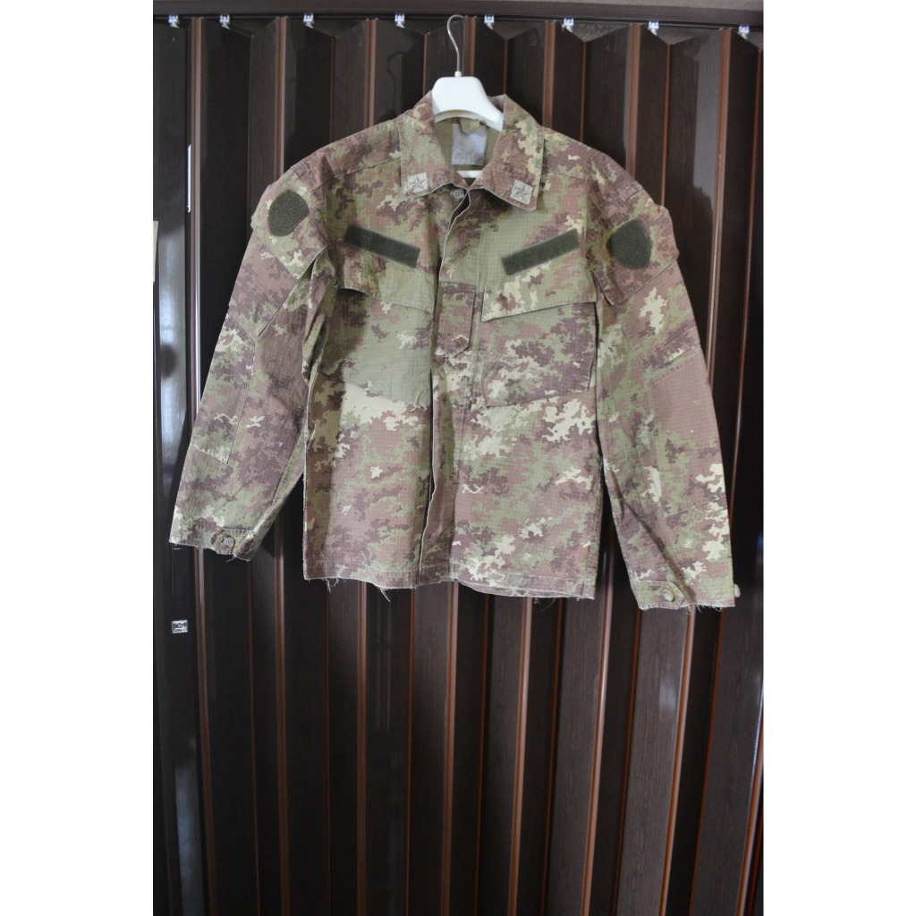 เสื้อทหารอิตารี่ หน้าอกขนาด 40 นิ้ว Italian Army Shirt Uniform 40"