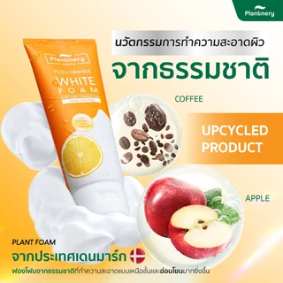แพลนท์เนอรี่ โฟมล้างหน้า Plantnery Foam Tea Tree Acne / Yuzu Orange White