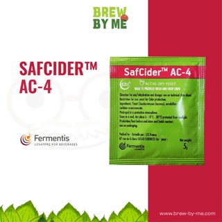 ยีสต์หมักไซเดอร์ Fermentis Safcider AC-4 Crisp Ciders #homeb…