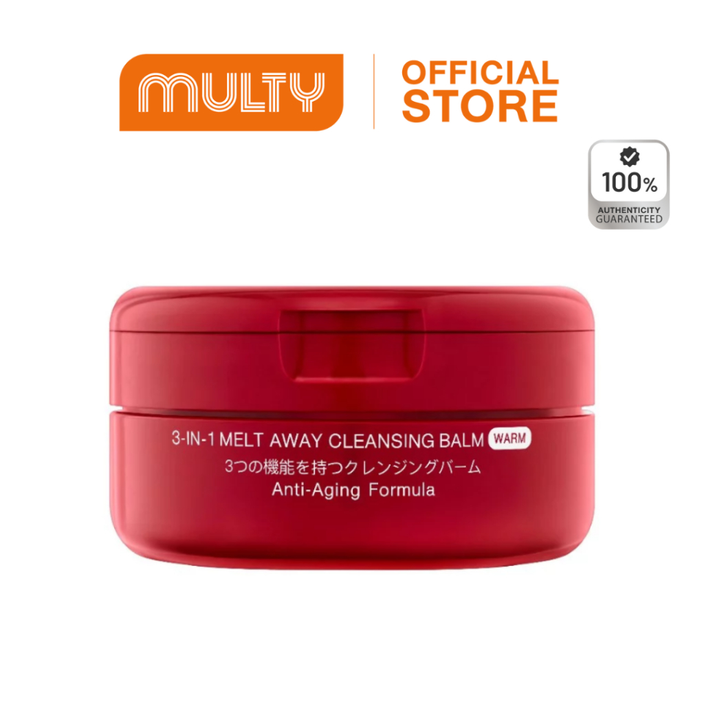 MizuMi 3 In 1 Melt Away Cleansing Balm Warm 60ml คลีนซิ่งบาล์มสูตรวอร์ม สปาผิว ล้างเมคอัพกันน้ำ ดีท็